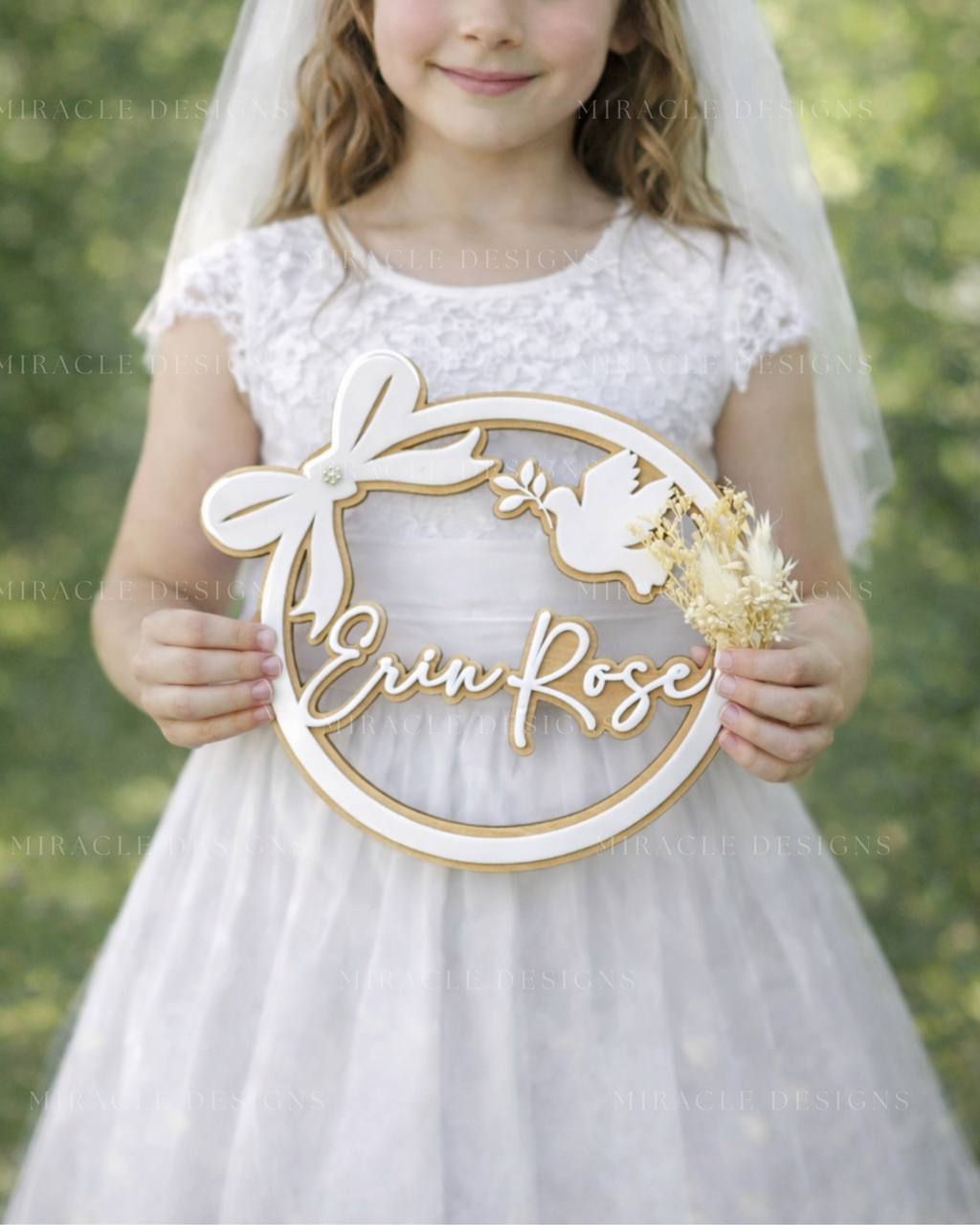 Personalised Name hoop