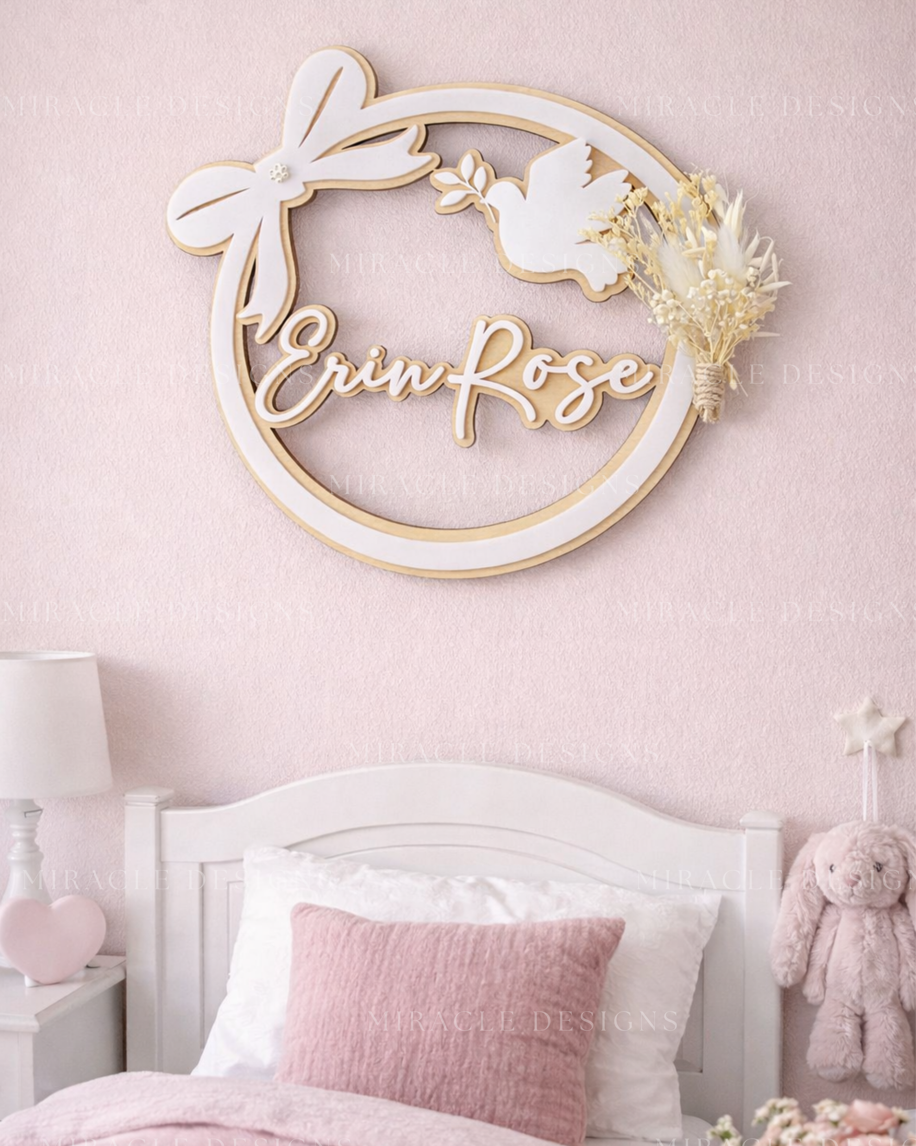 Personalised Name hoop