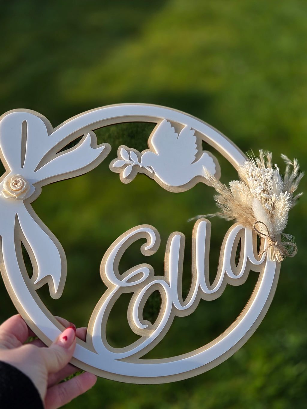 Personalised Name hoop