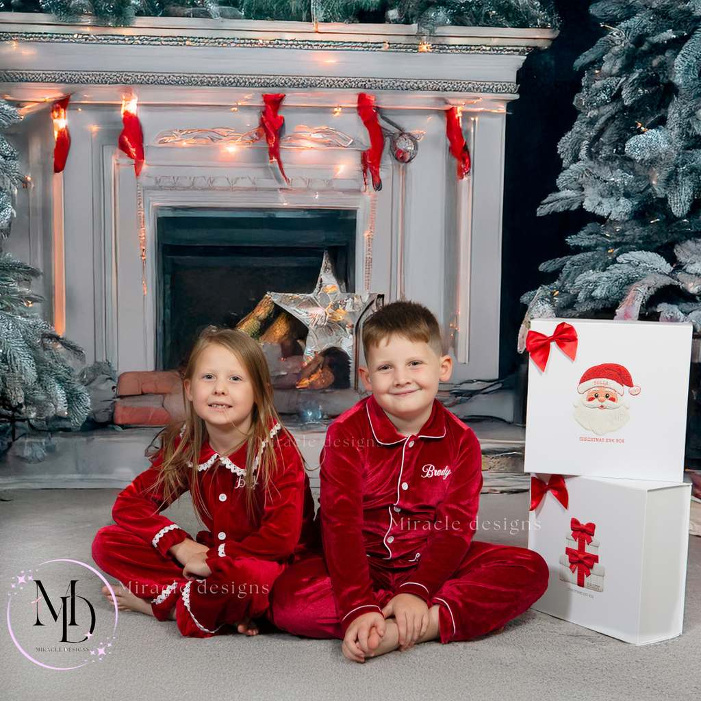 Luxury Red Velvet pyjamas