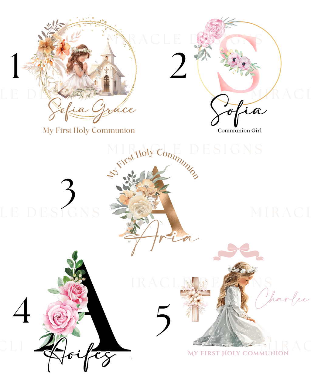 Communion/Confirmation gift box sets