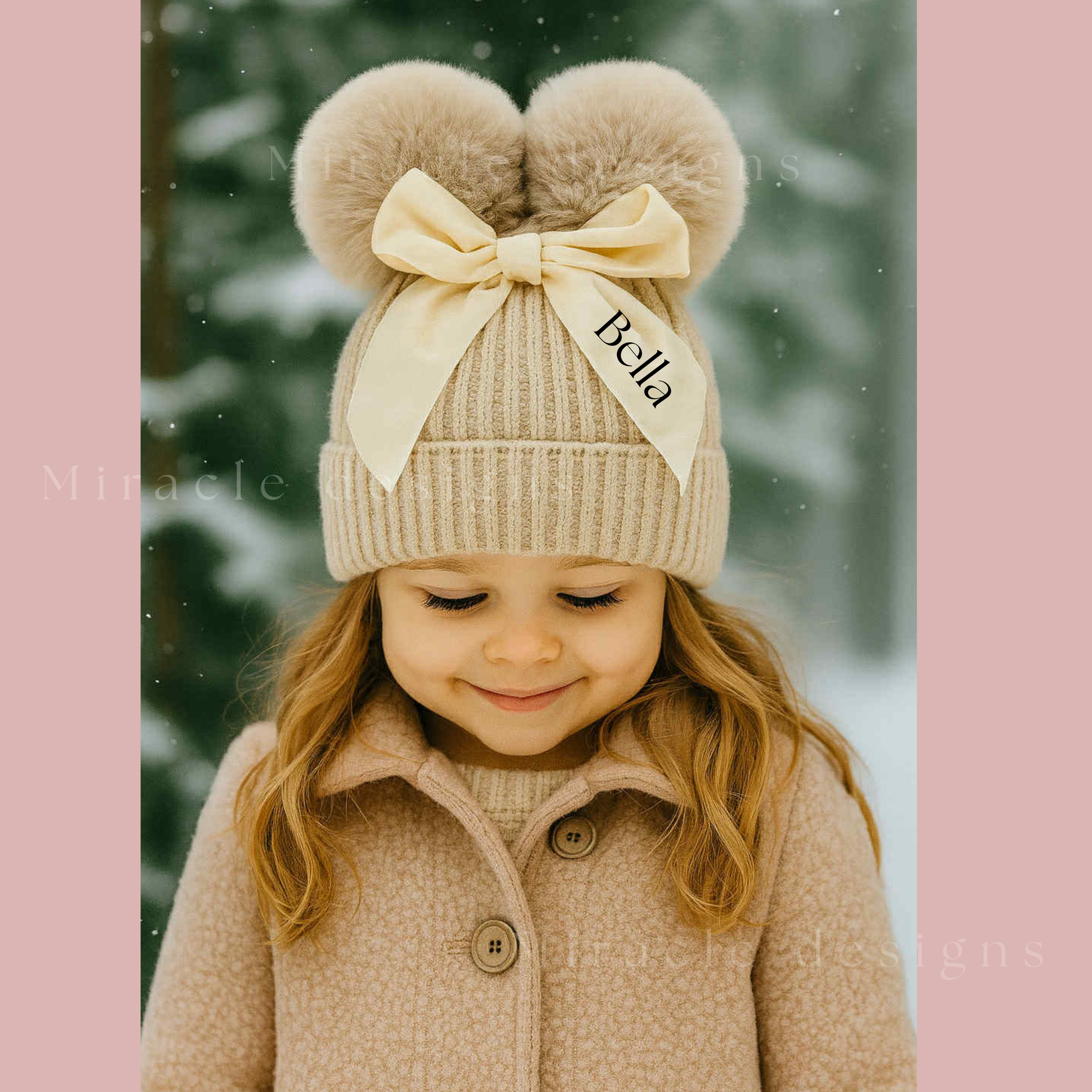 Double pom pom hats