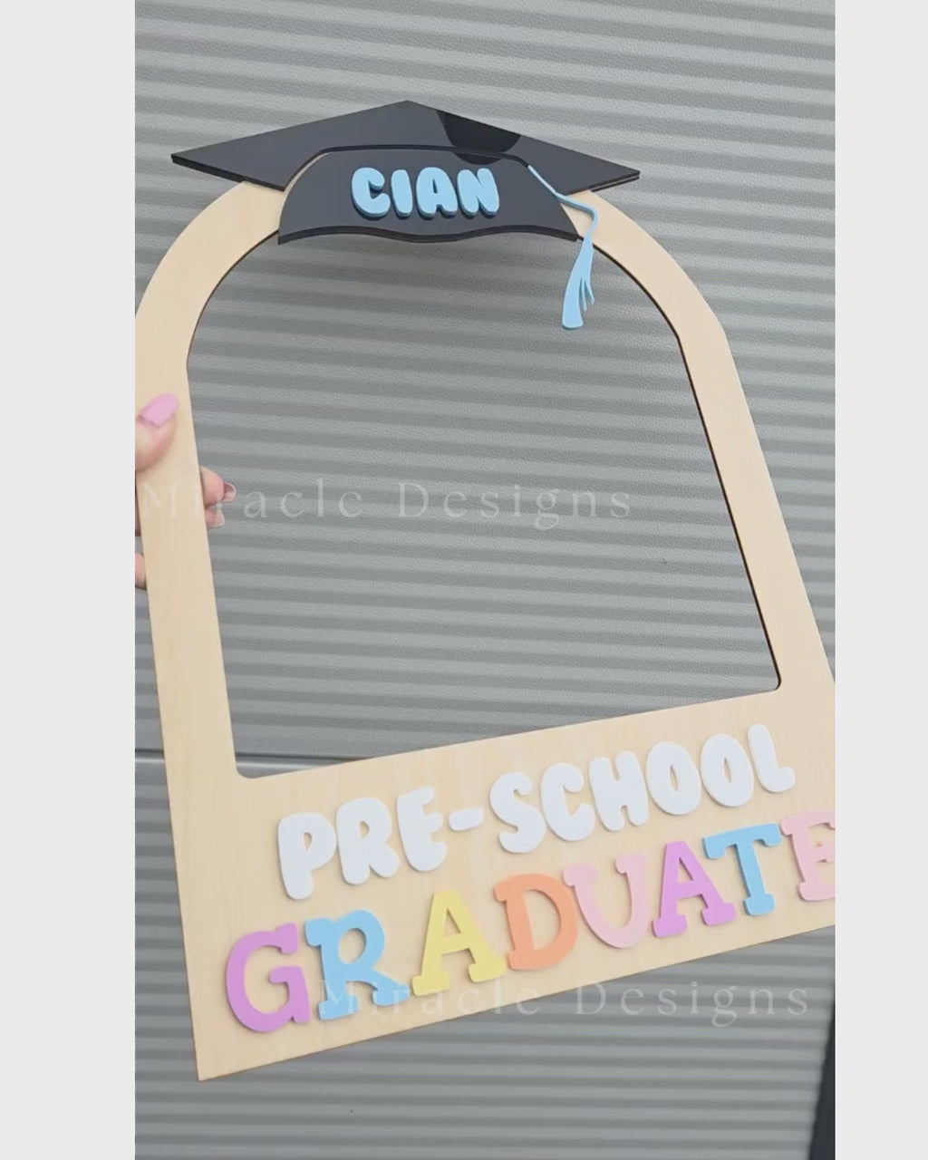 🎓 Preschool Graduation Selfie Frame 🎓