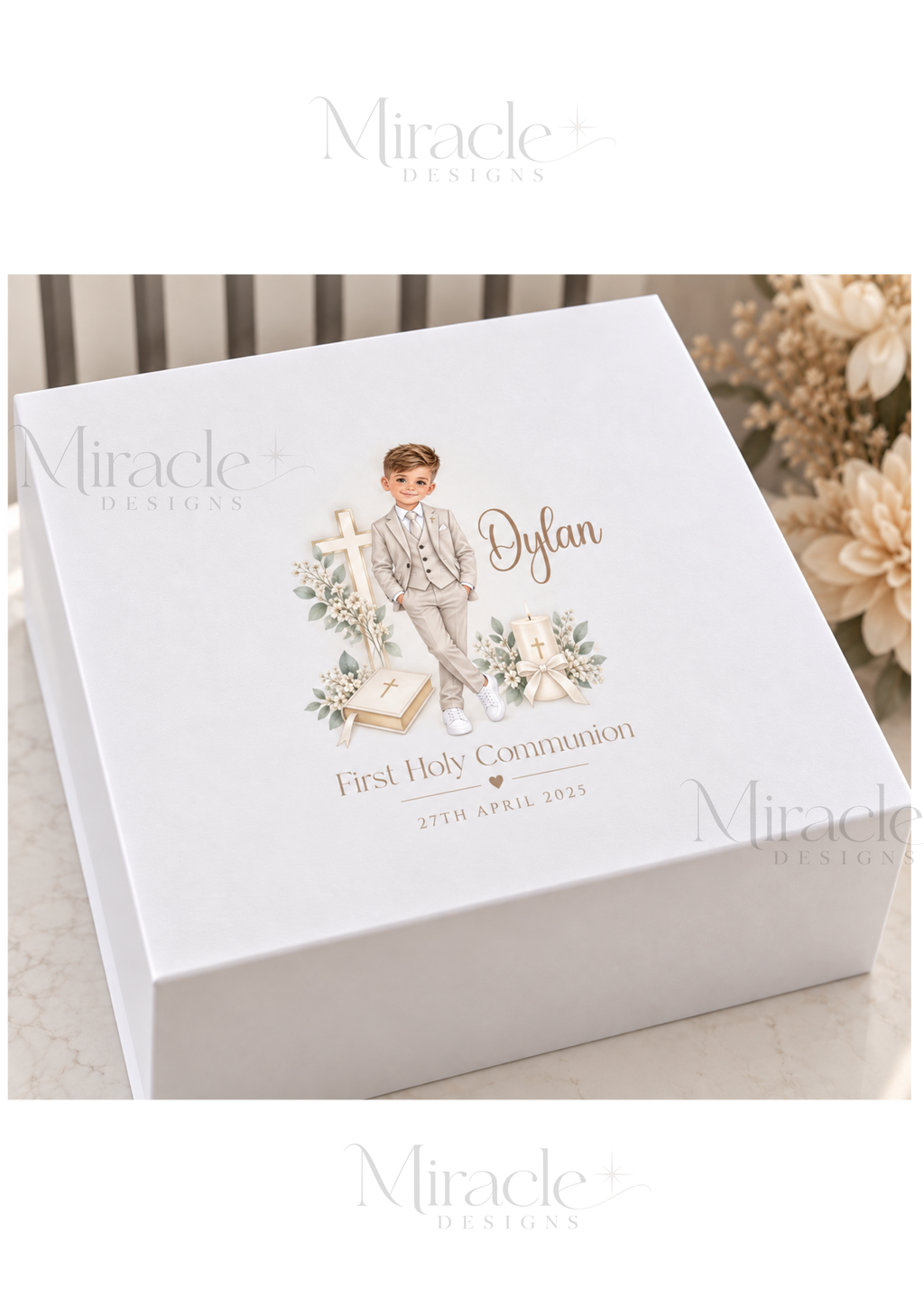 Boys’ First Holy Communion Gift Box Set ( Pre order deposit)
