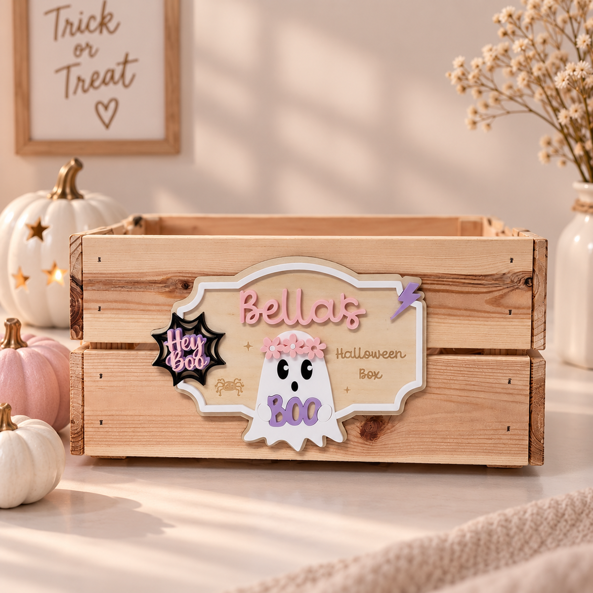 Personalised Halloween Crate
