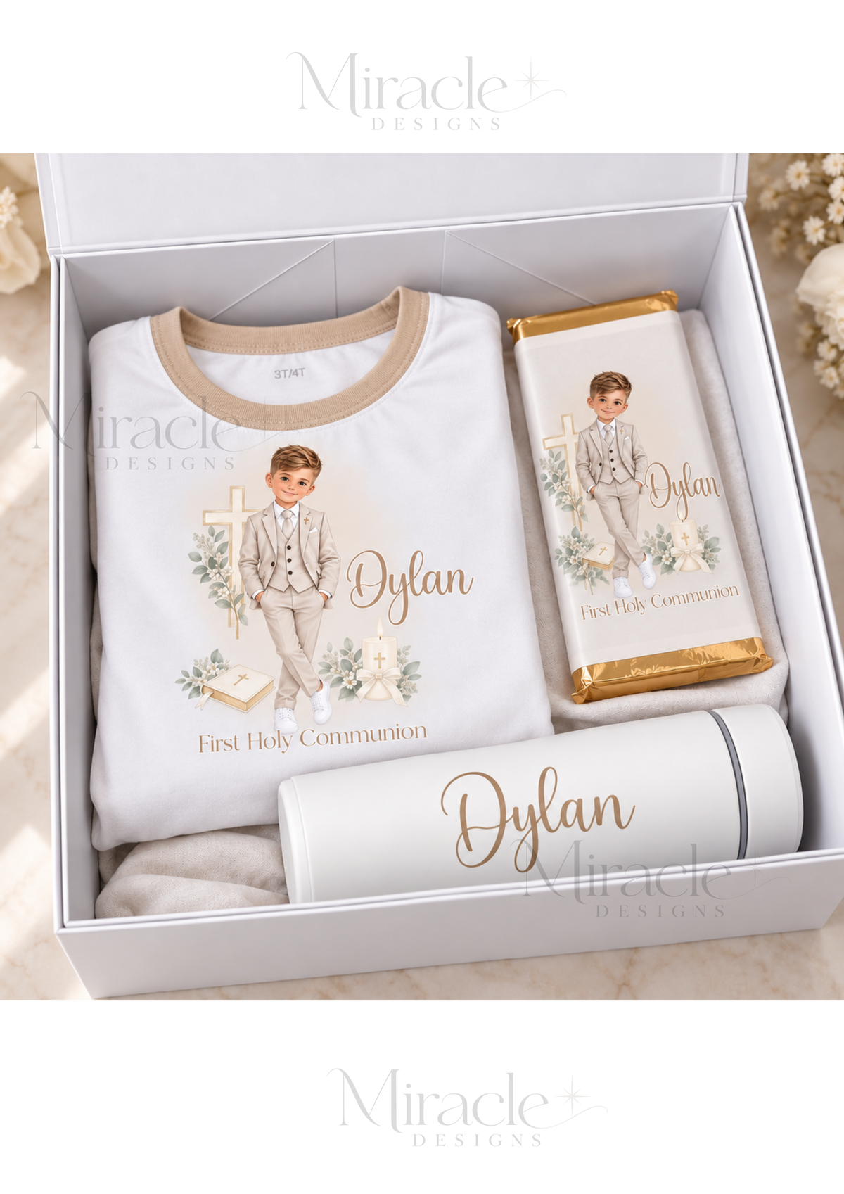 Boys’ First Holy Communion Gift Box Set ( Pre order deposit)