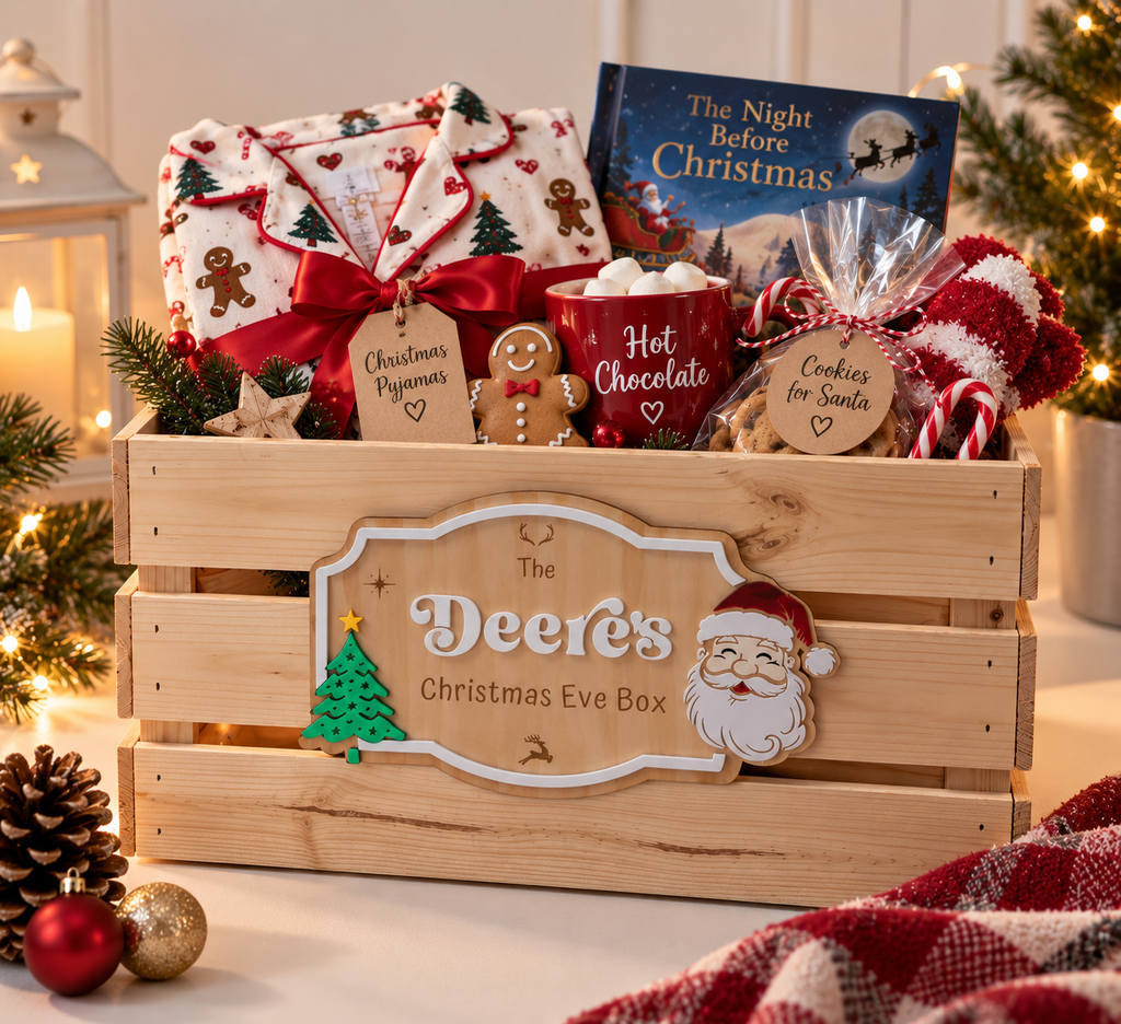 Christmas eve crates