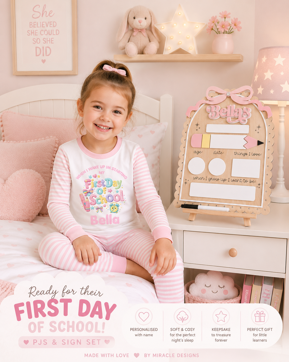 First/ Last day of School / Preschool Bundle