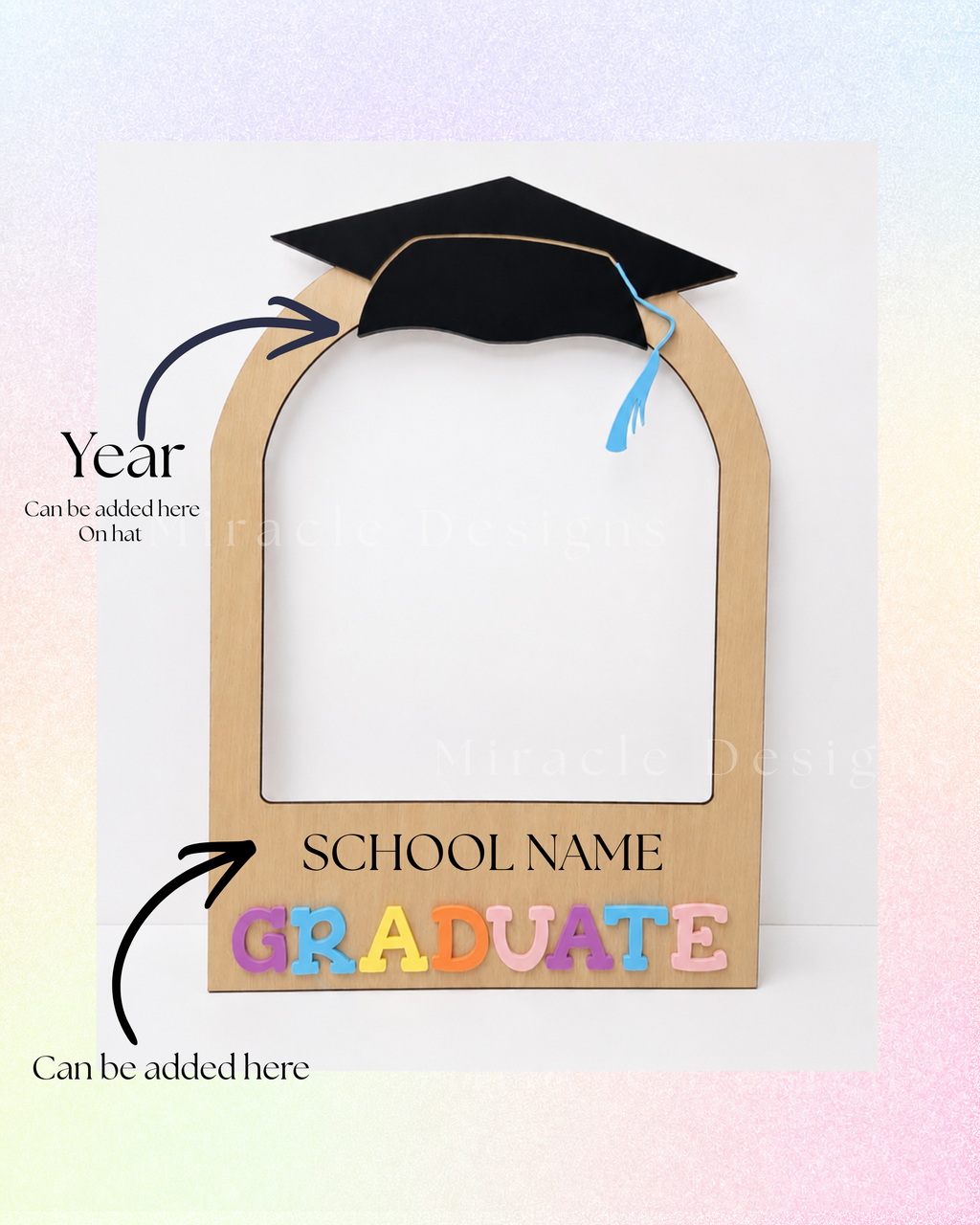 🎓 Preschool Graduation Selfie Frame 🎓