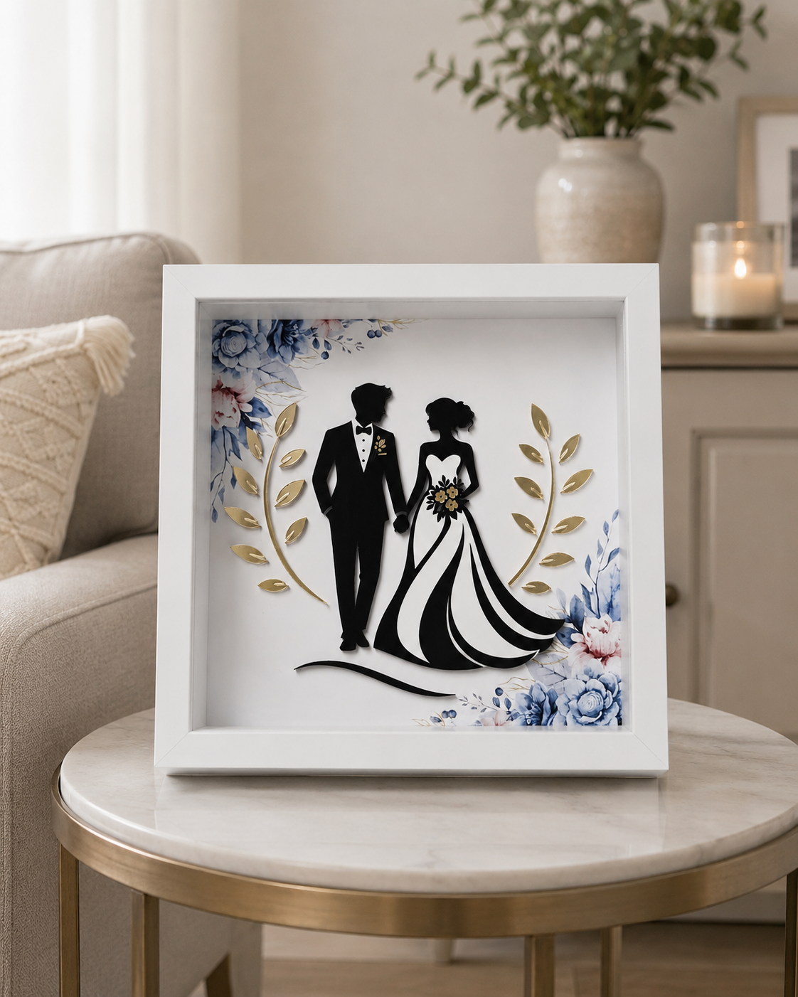 Wedding shadow box