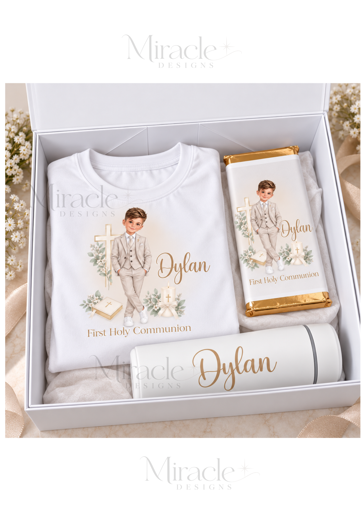 Boys’ First Holy Communion Gift Box Set ( Pre order deposit)